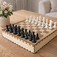 Boite multijeux en bois